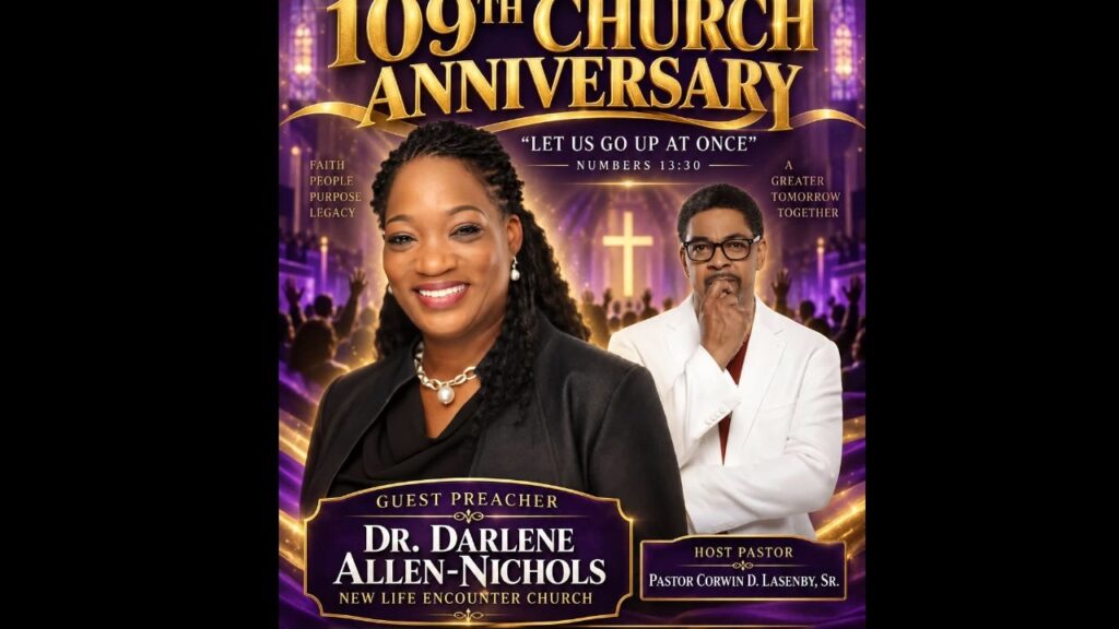 Come Celebrate 109th Church Anniversary